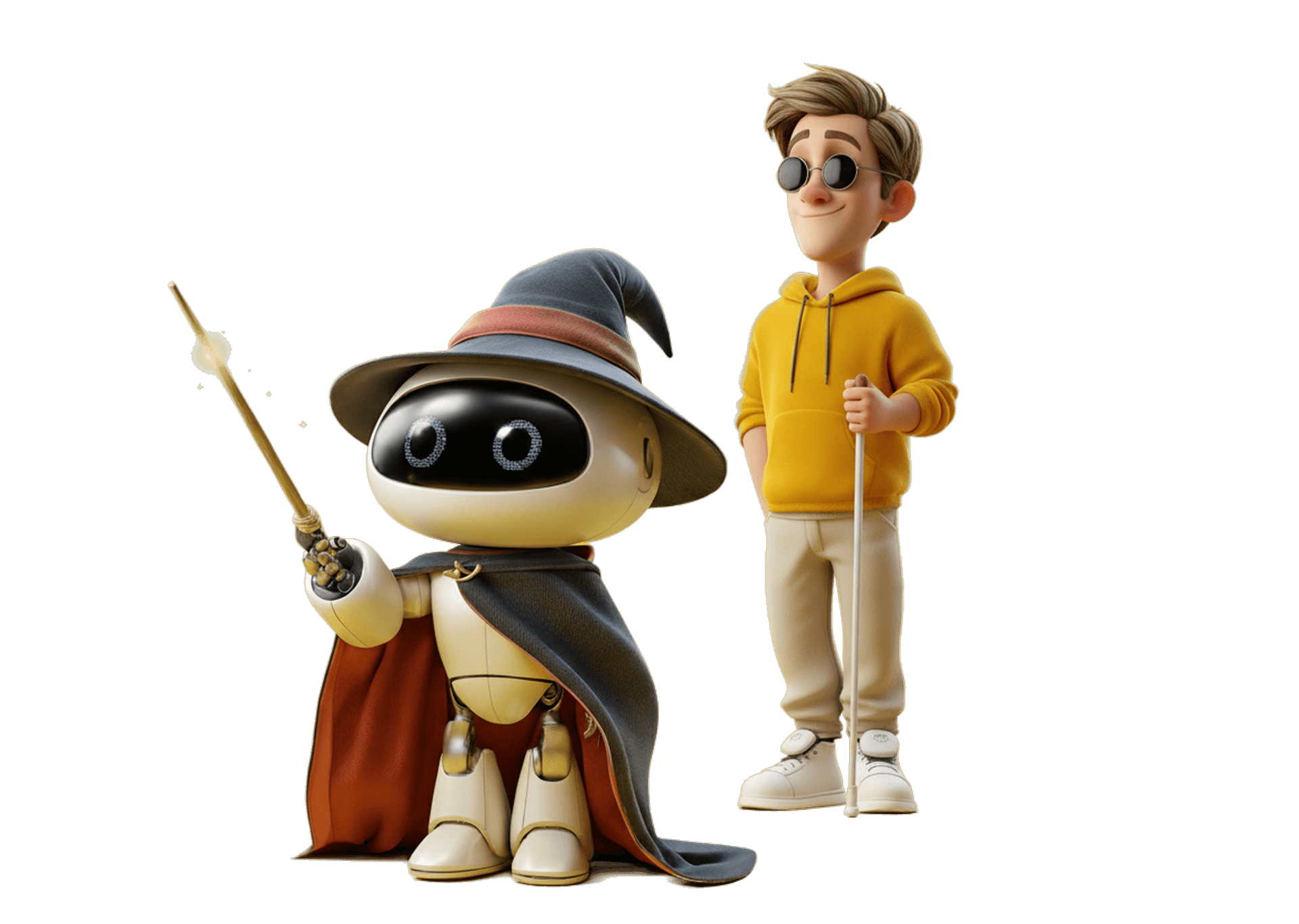 AI-powered accessibility features adapting website colors and styles